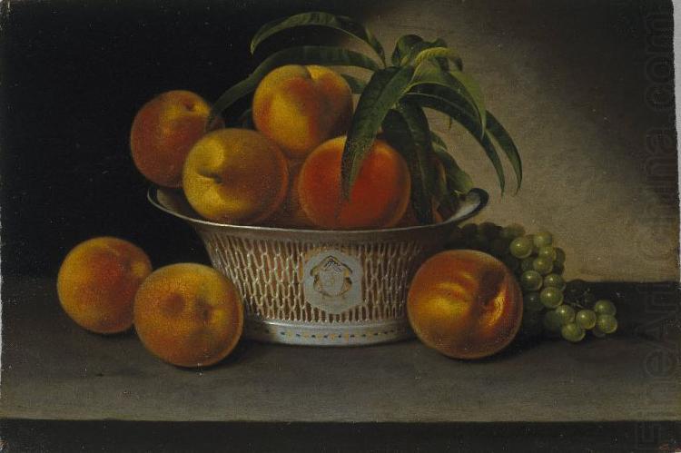 Still Life with Peaches, Raphaelle Peale